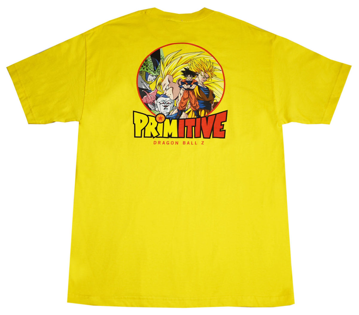 Camiseta Primitive X Dragon Ball Z Circle