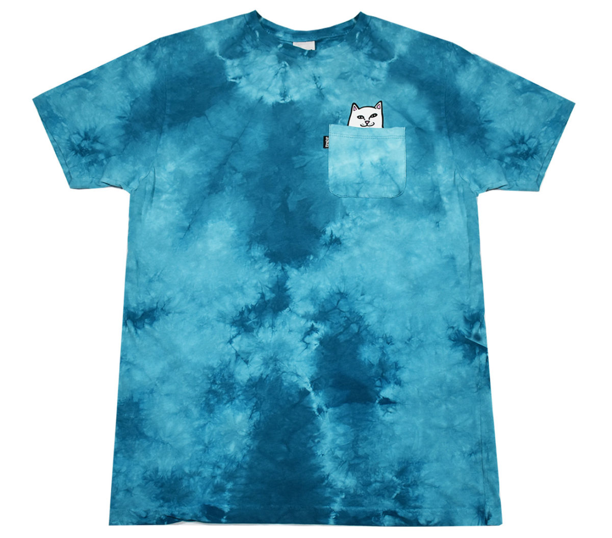 Camiseta Ripndip Nermal Pocket Blue Wash
