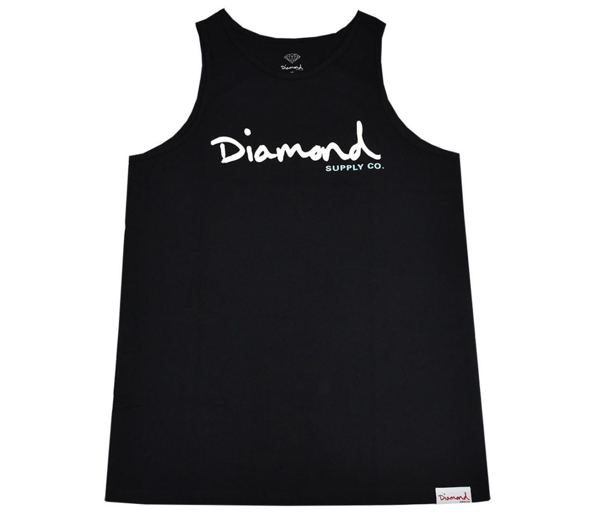 Camiseta Regata Diamond Og Script Black