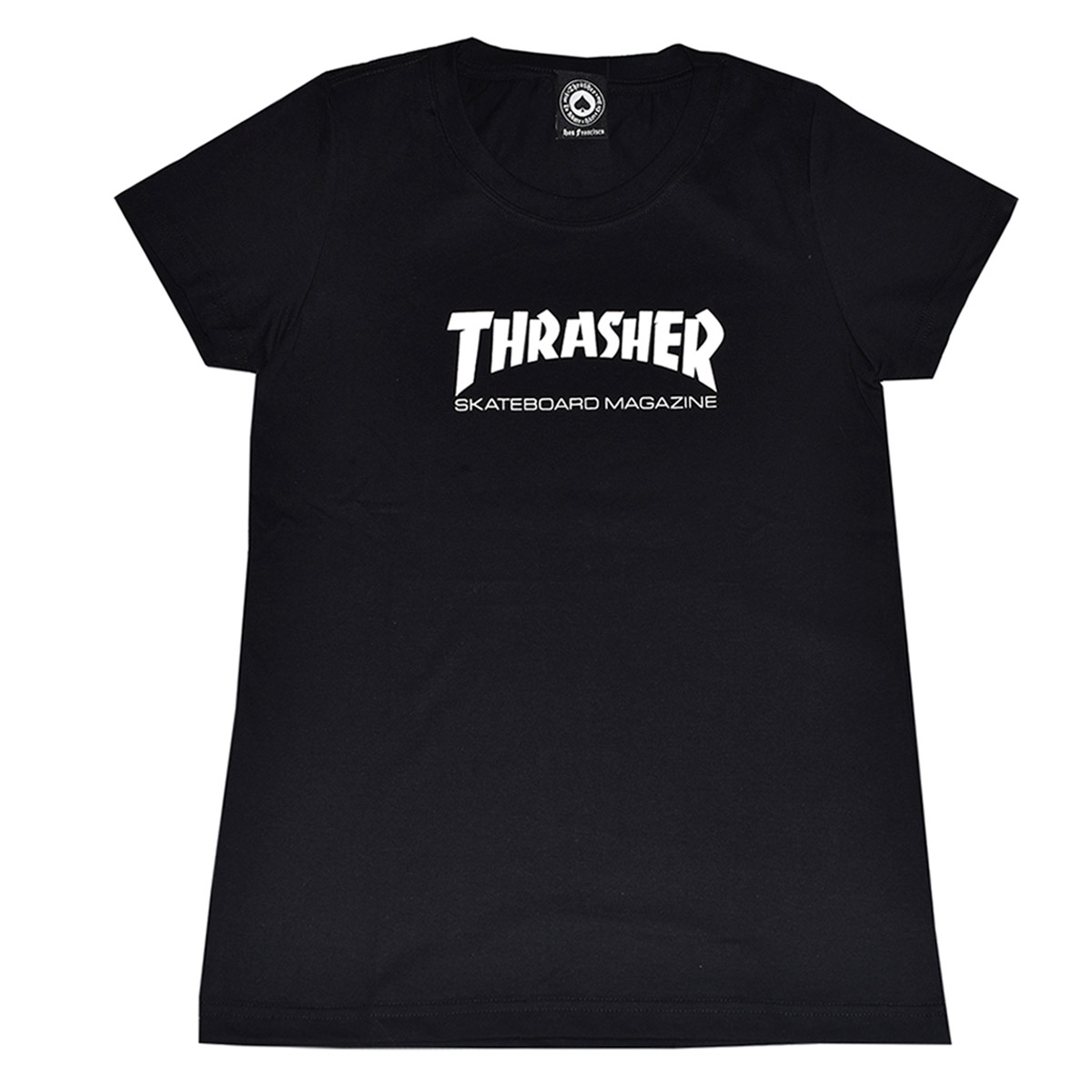 Camiseta Feminina Thrasher Skate Mag Black