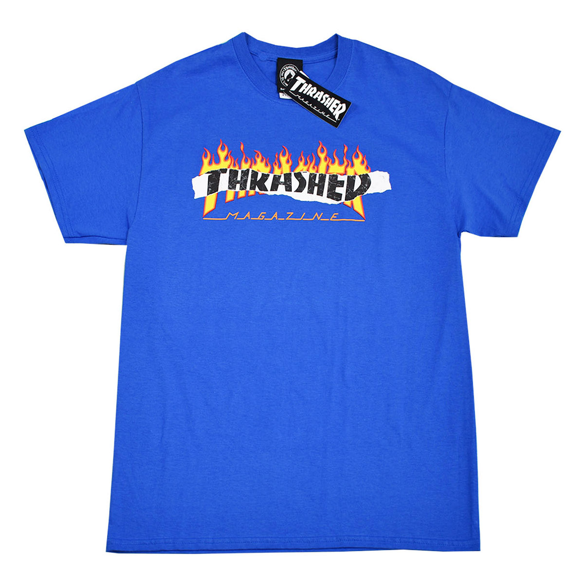 Camiseta Thrasher Ripped Blue