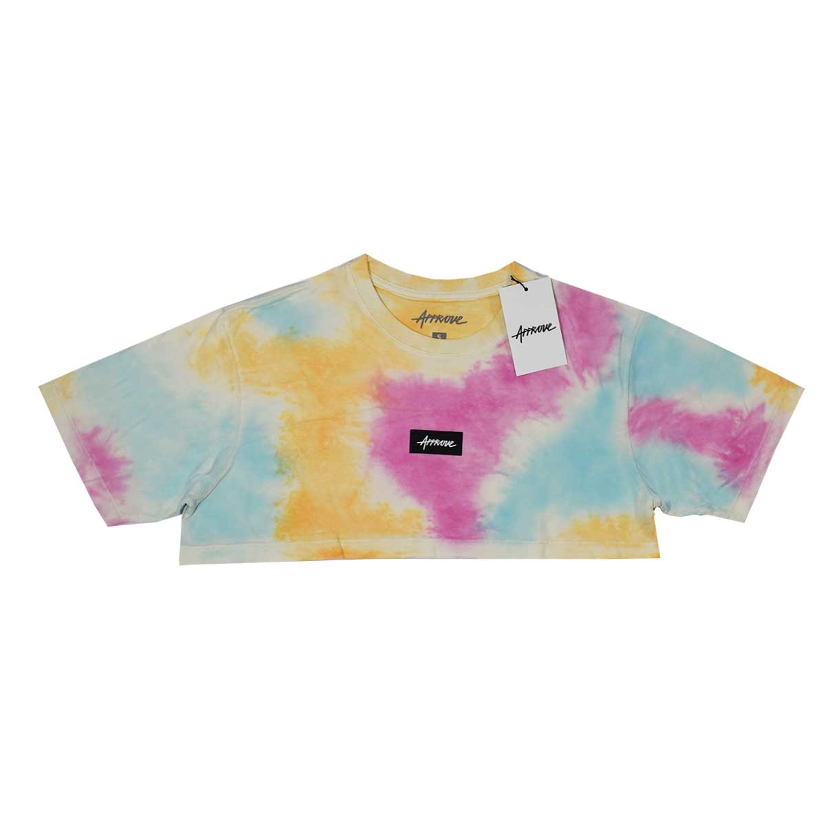 Cropped Approve Tie Dye