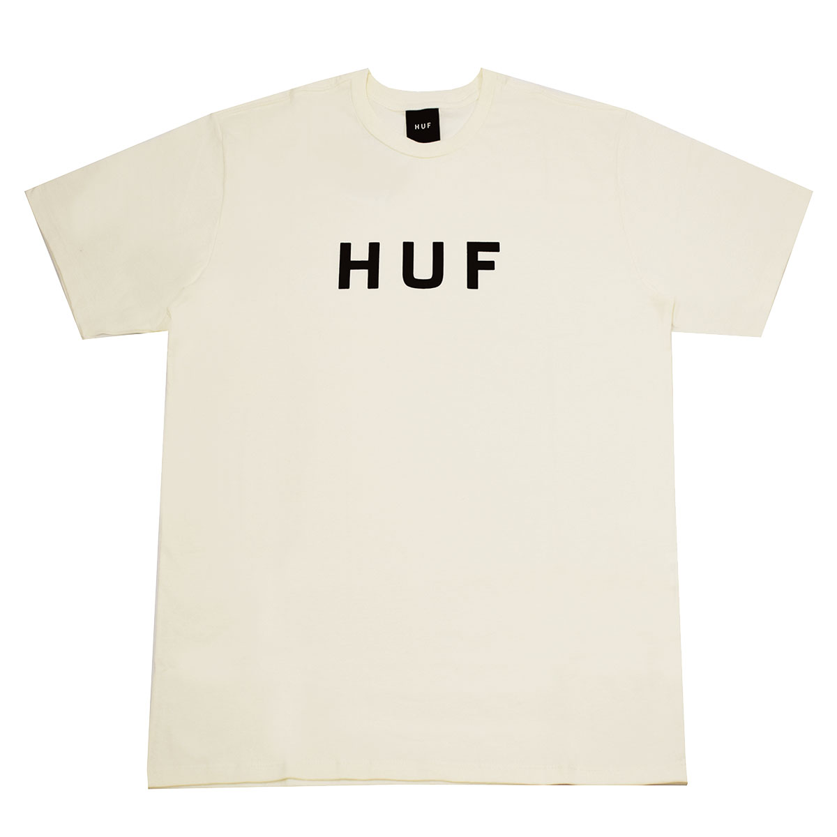 reform secretly Wind Camiseta Huf Essentials OG Logo Off White - Hipnoise Streetwear
