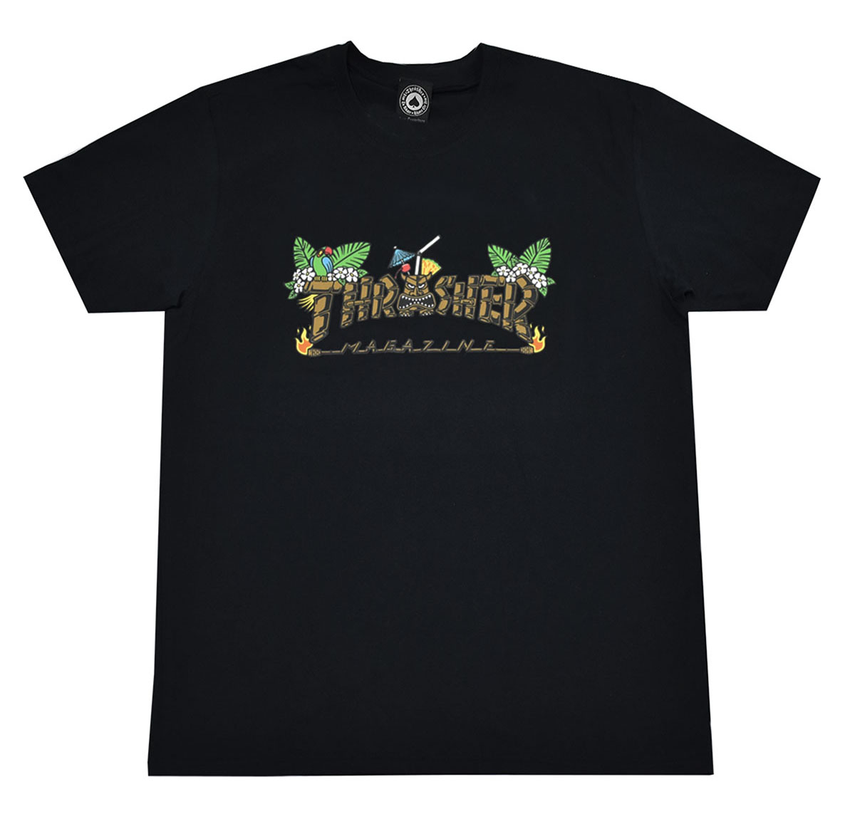 Camiseta Thrasher Tiki Black