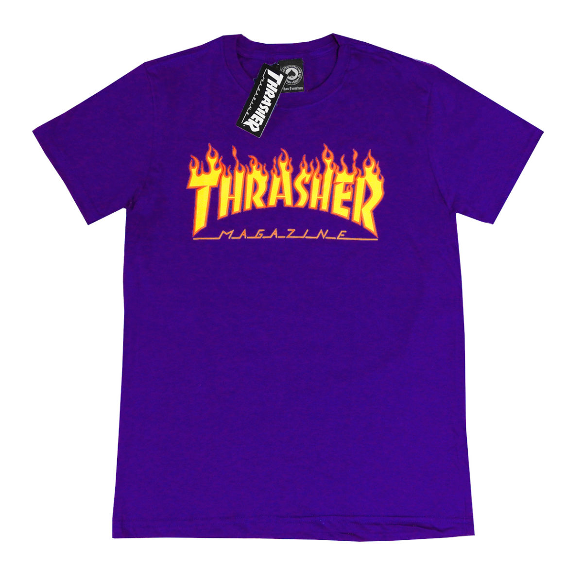 Camiseta Thrasher Flame Purple