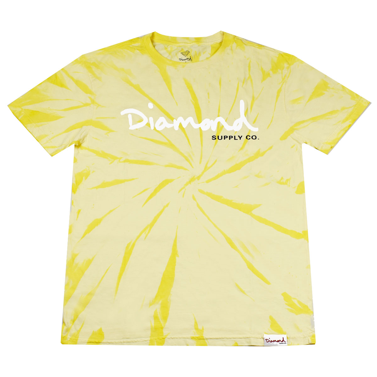 Camiseta Diamond OG Script Tie Dye Banana