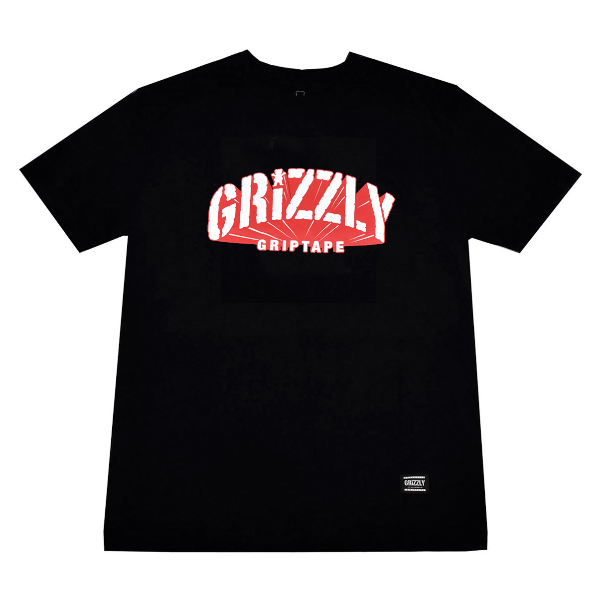 Camiseta Grizzly Universidad Black