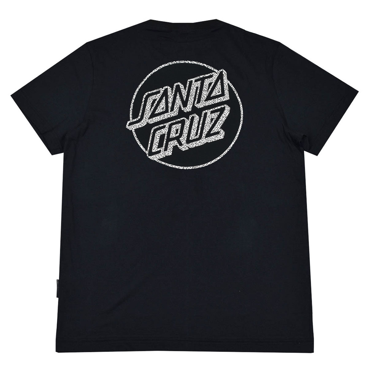 Camiseta Santa Cruz Amoeba Opus Dot Black