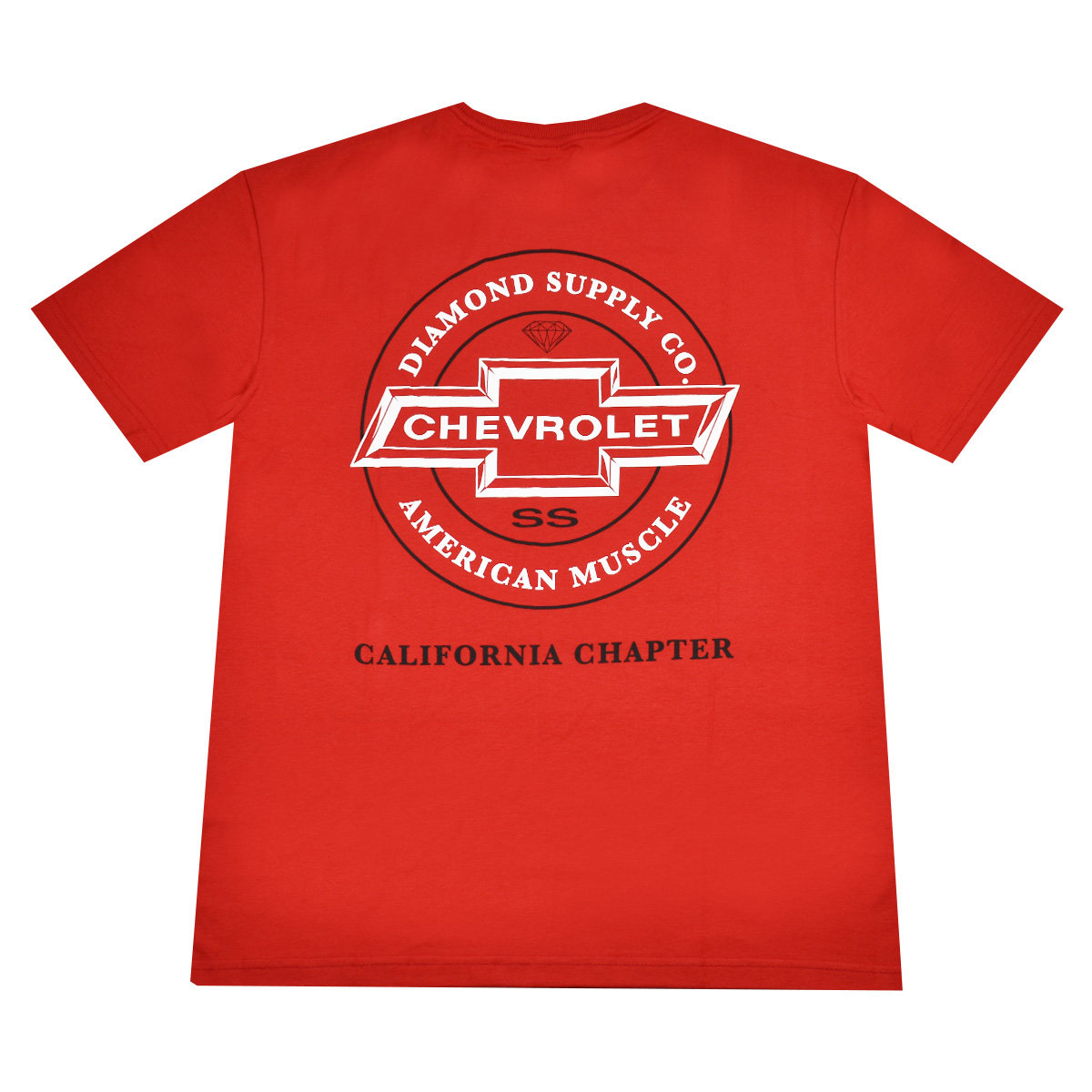 Camiseta Diamond x Chevrolet American Muscle Red