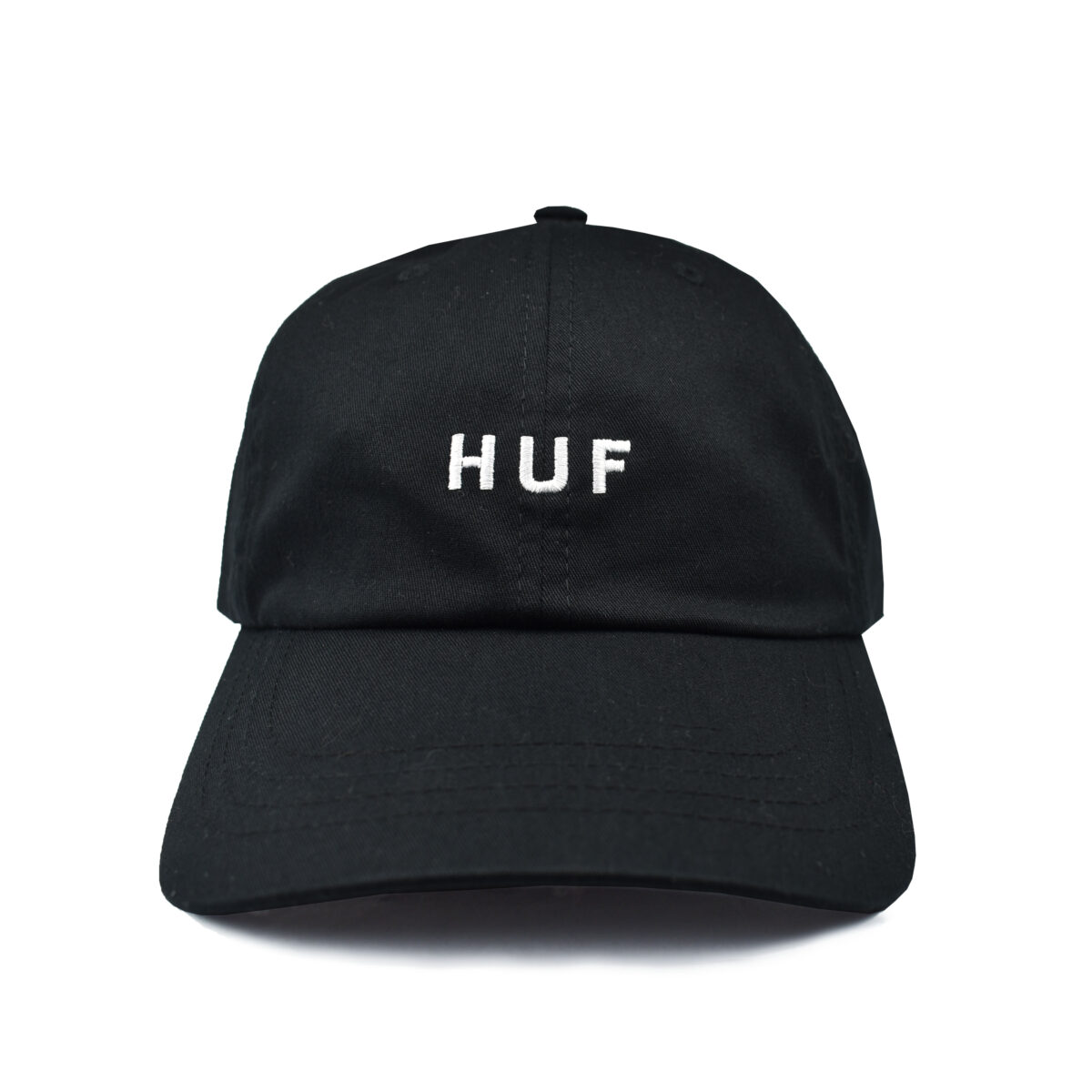 Bone Huf Dad Hat OG Logo Black
