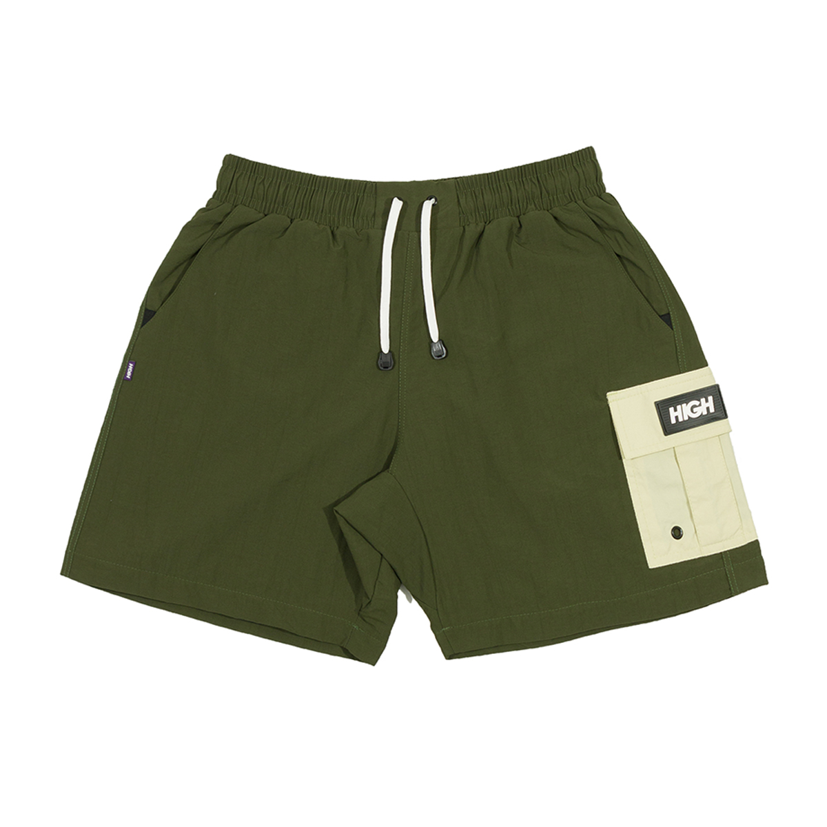Shorts HIGH Strapped Cargo Night Green