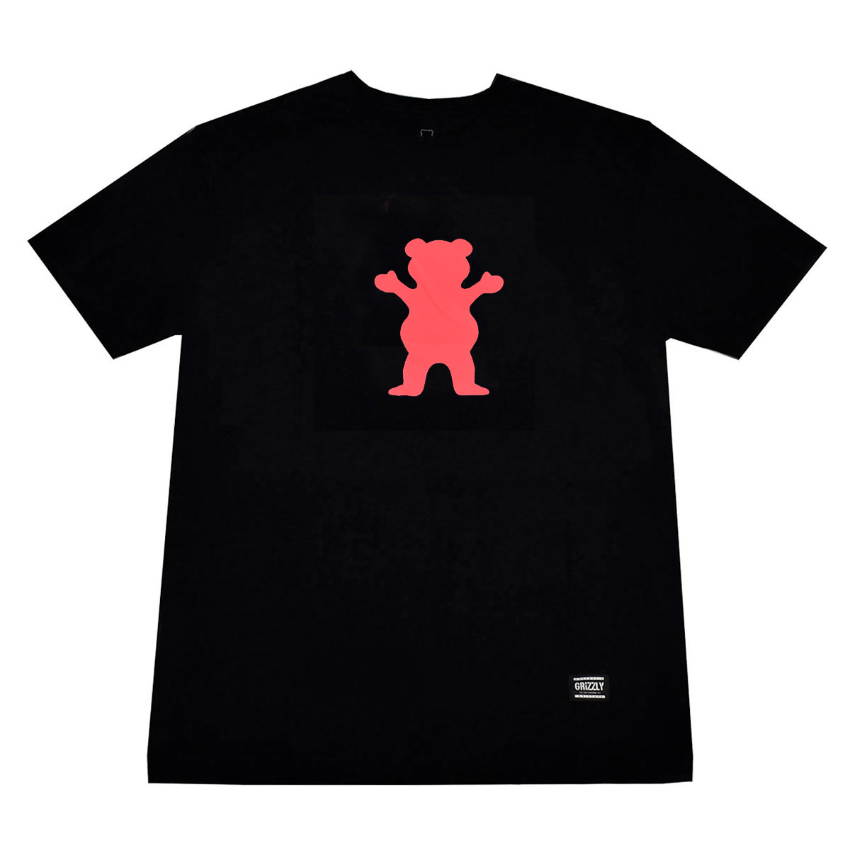 Camiseta Grizzly OG Bear  Black/Red