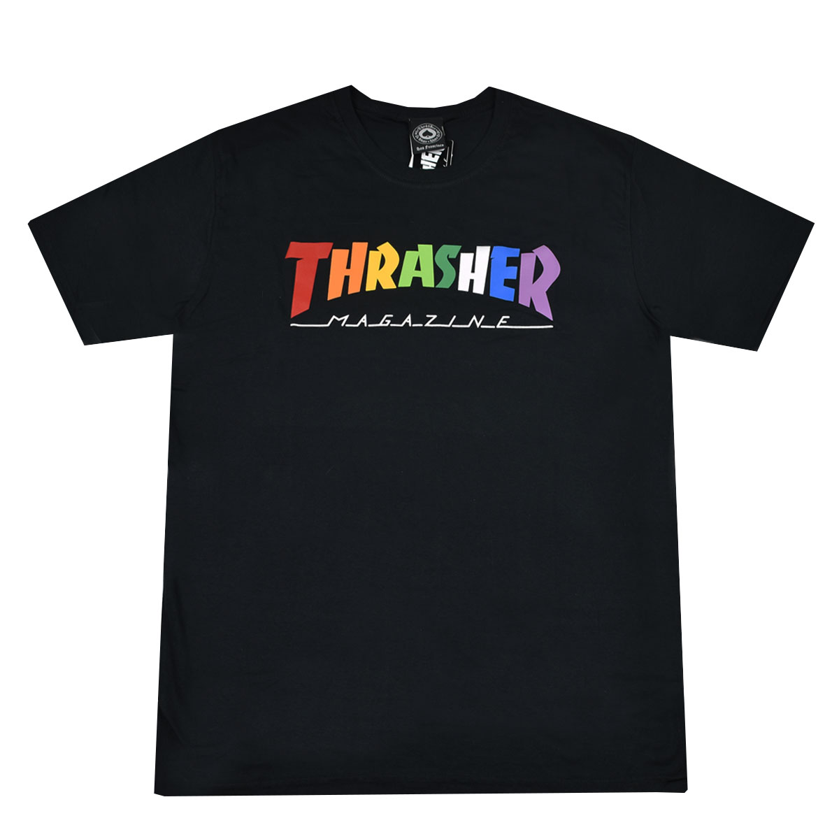 Camiseta Thrasher Rainbow Mag Black