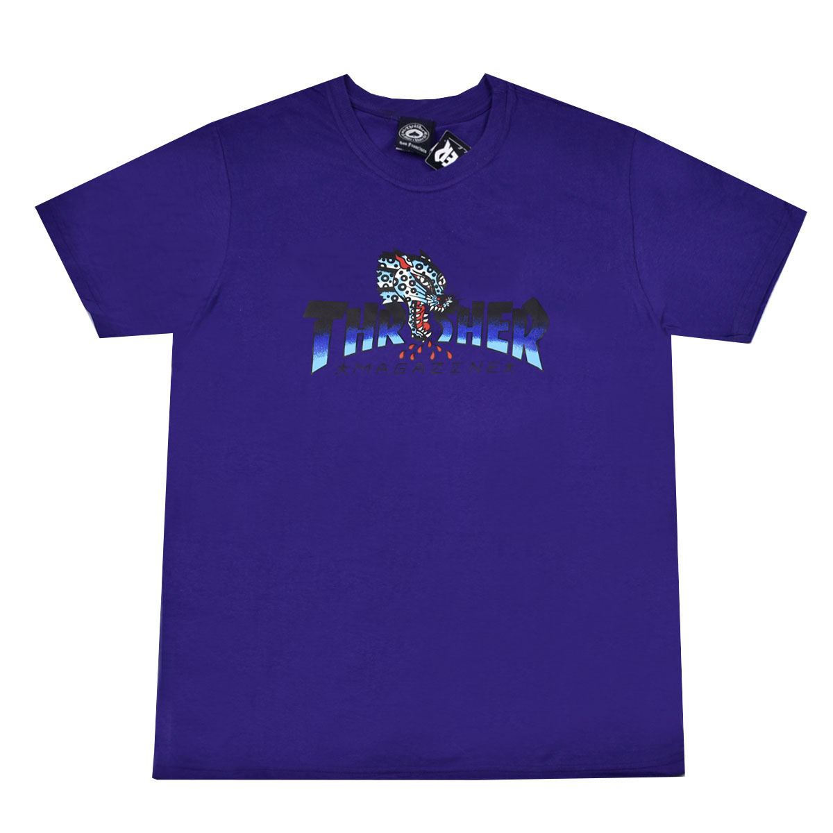 Camiseta Thrasher Leopard Violeta