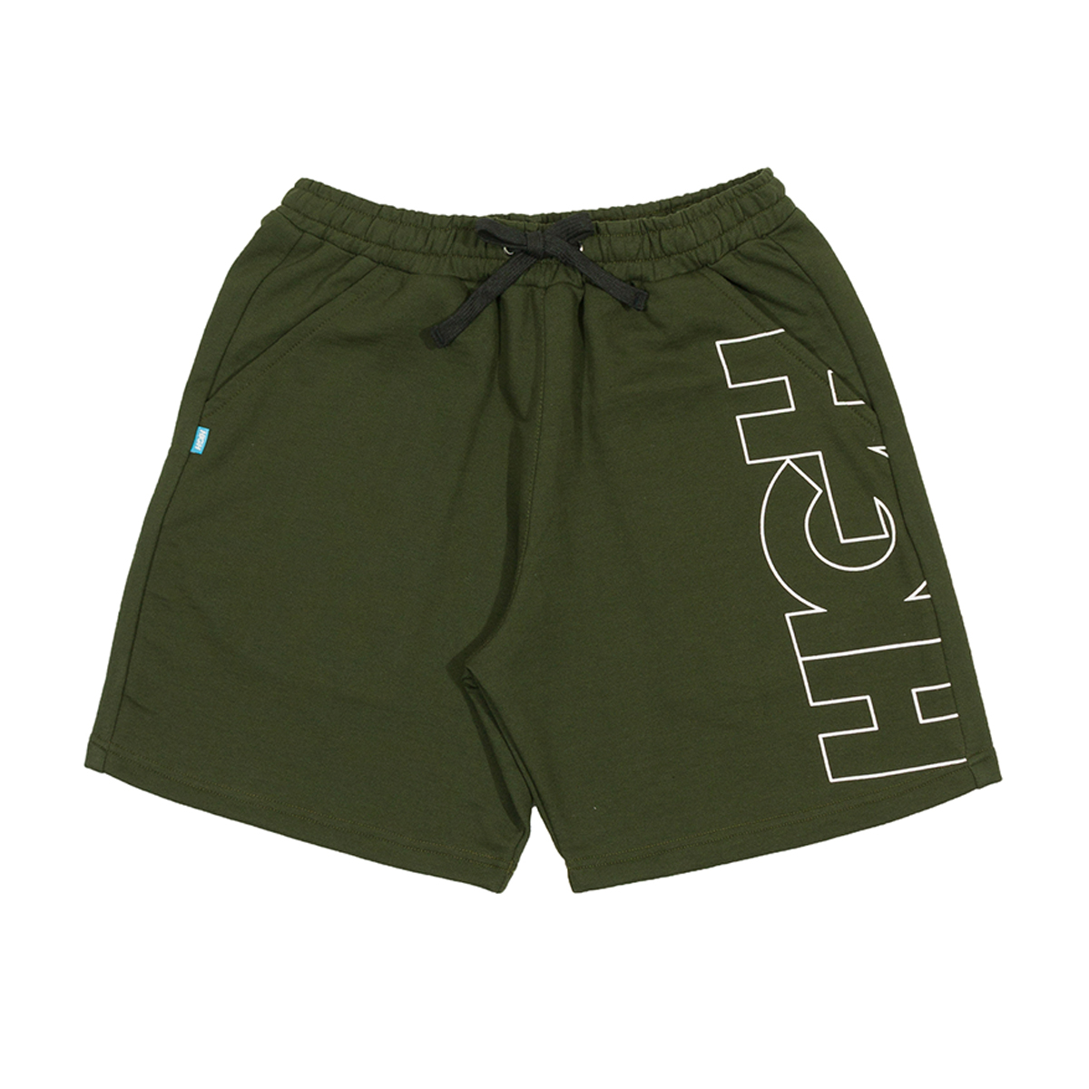 Shorts HIGH Moletom Big Logo Night Green