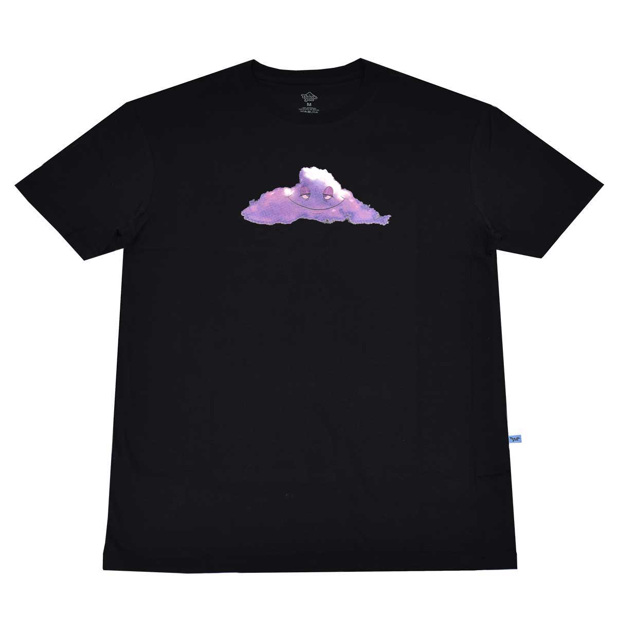 Camiseta Thank You Head In The Clouds Purple Rain Black