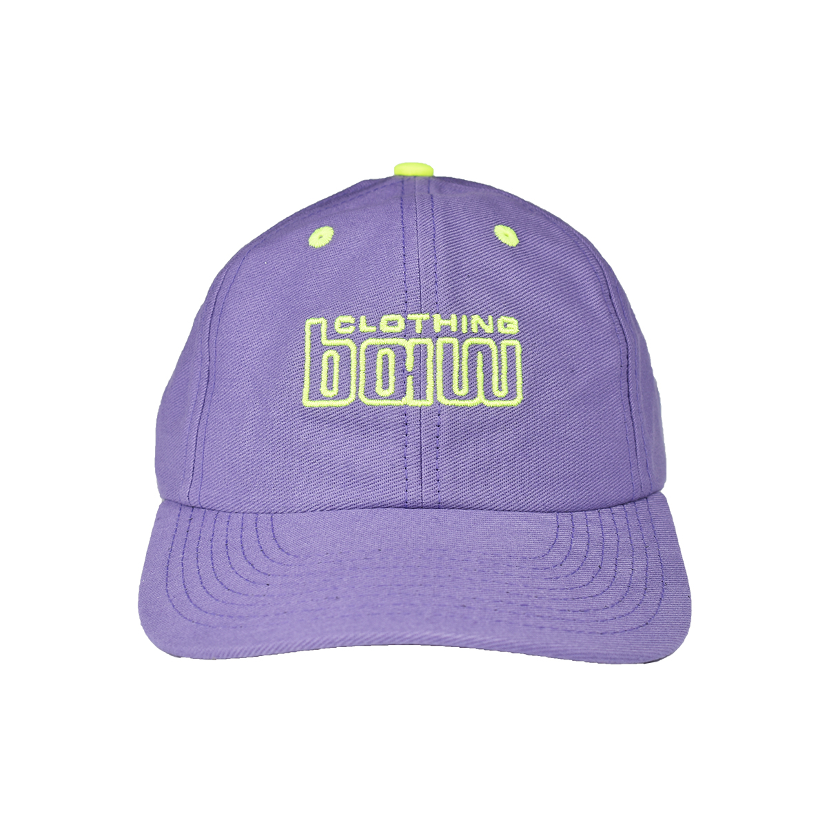 Bone BAW Dad Hat Disc Logo Purple