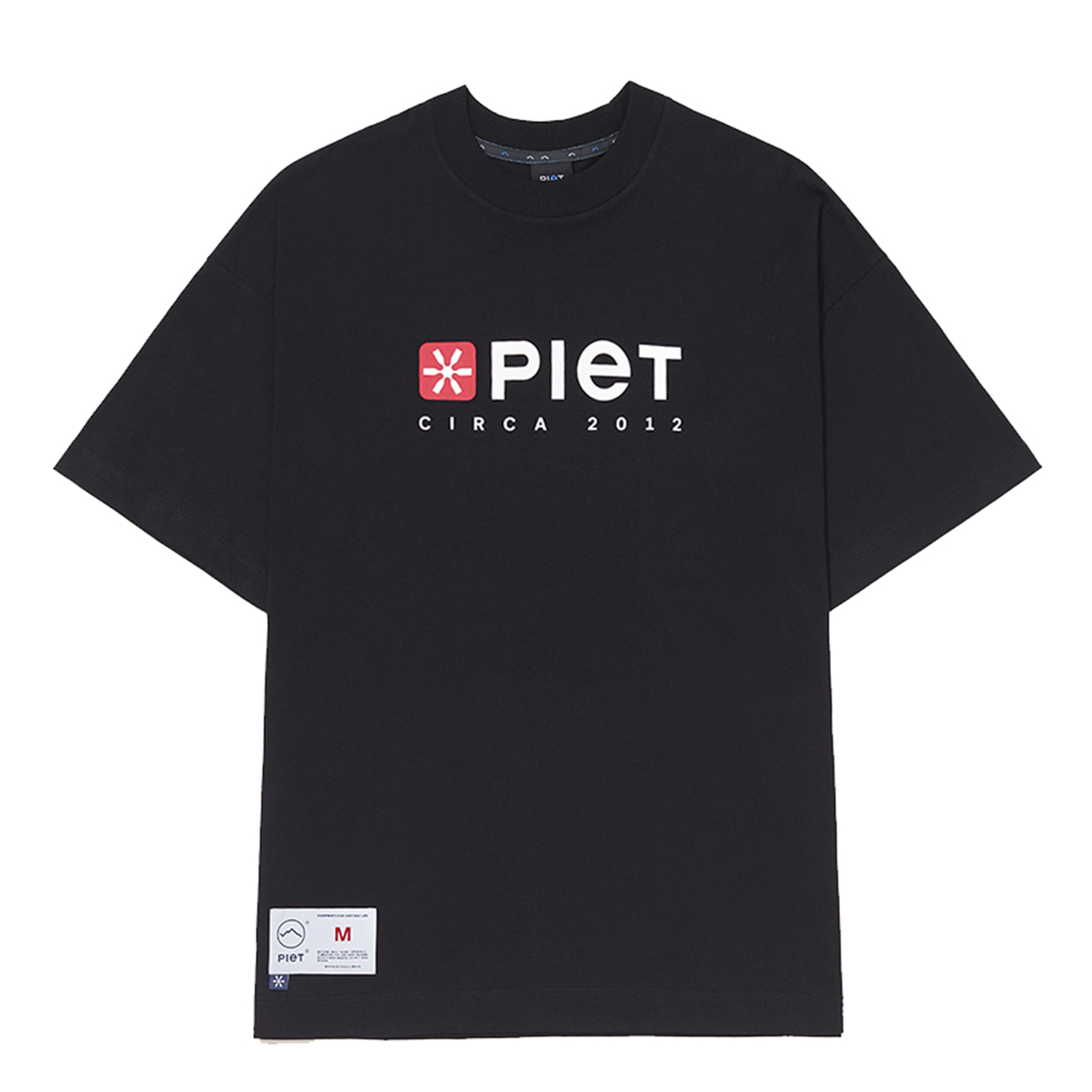 Camiseta PIET Circa Oversized Black