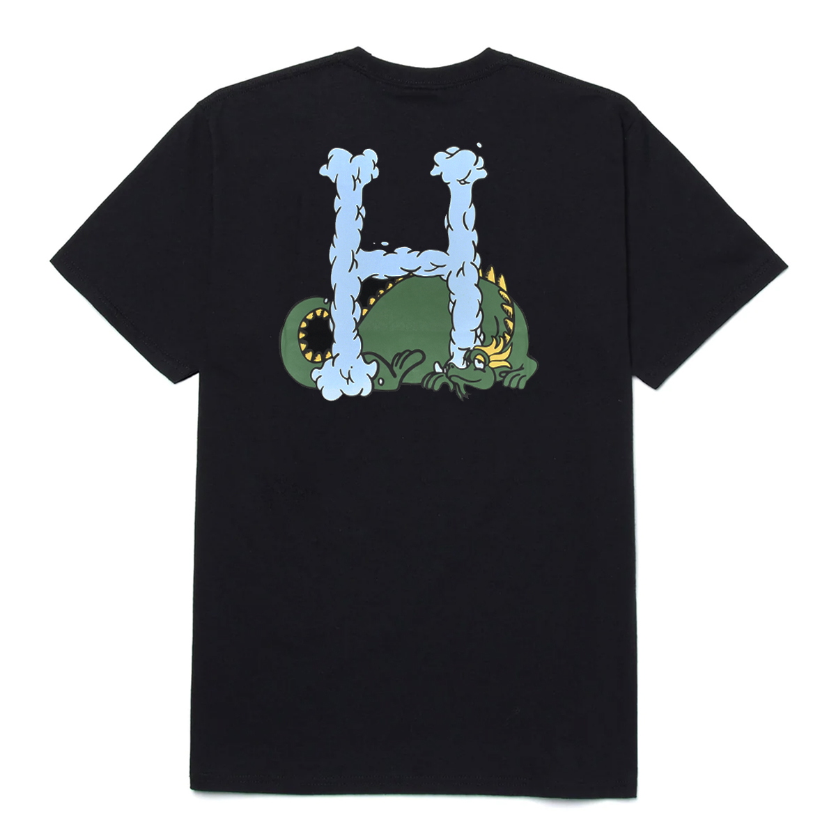 Camiseta Huf Magic Dragon Classic H Black
