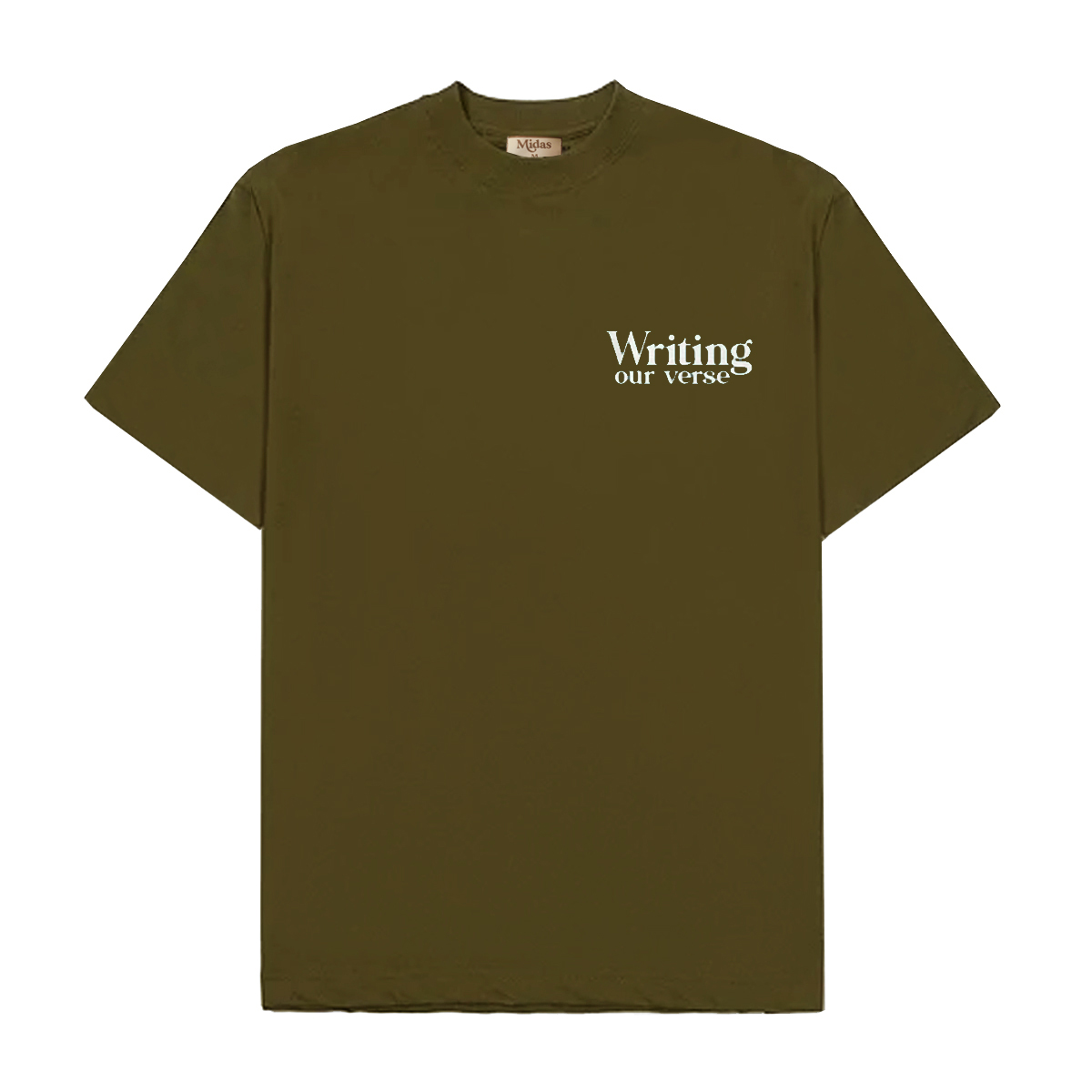 Camiseta Midas Touch Writing Oversized (Green)
