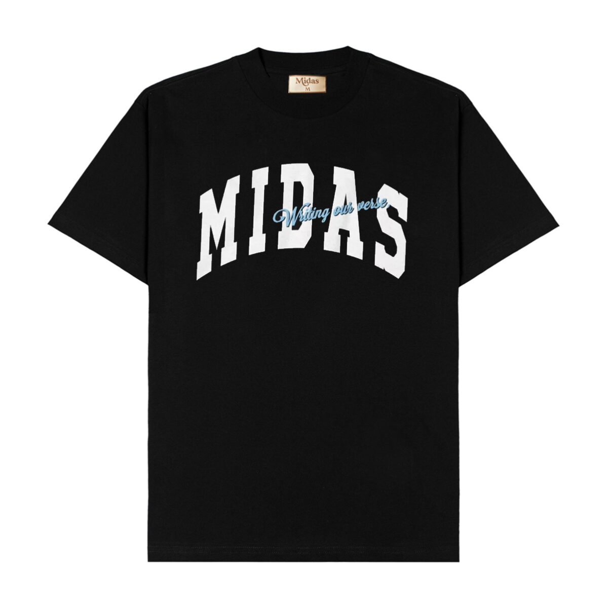Camiseta Midas Touch University 2.0 Oversized (Black)