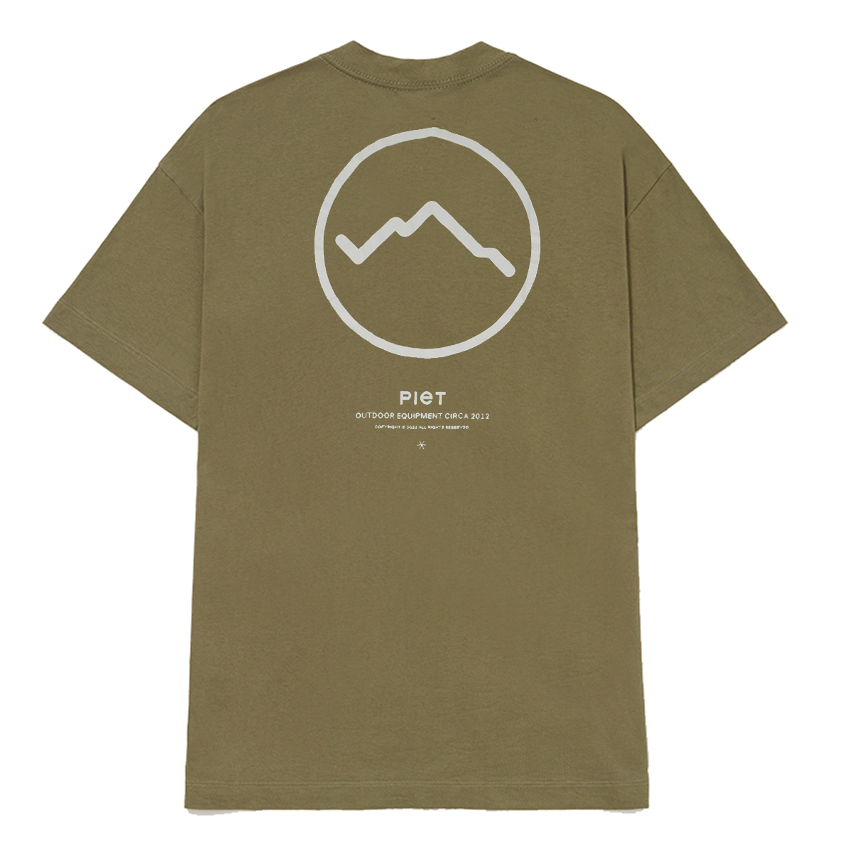 Camiseta PIET Safari Deep Green