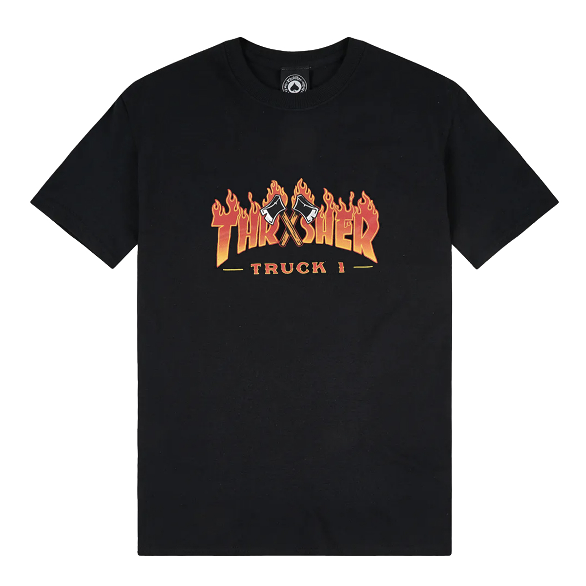Camiseta Thrasher Truck 1 Logo Black