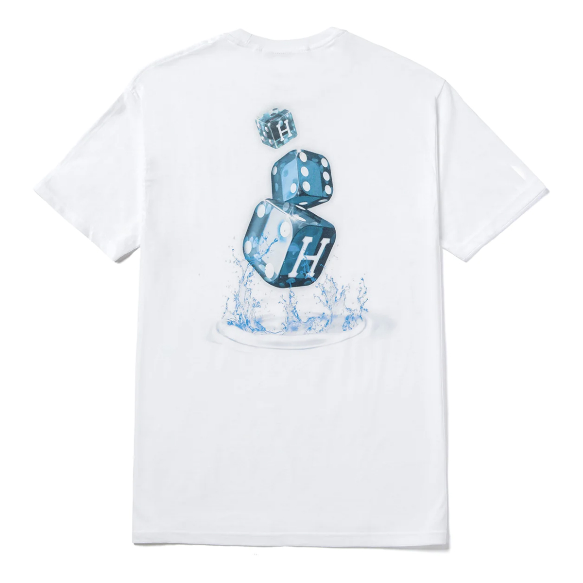 Camiseta Huf Ice Dice (White)