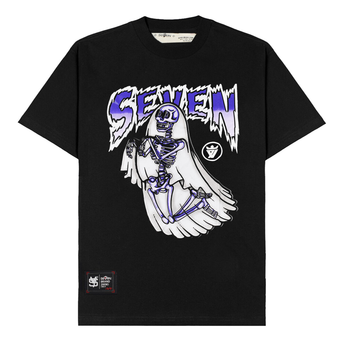 Camiseta Seven Fantasma (Black)