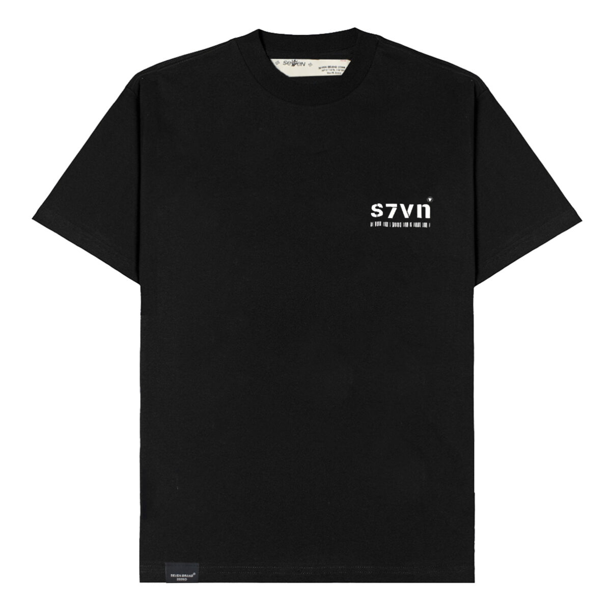 Camiseta Seven Oversized S7VN (Black)