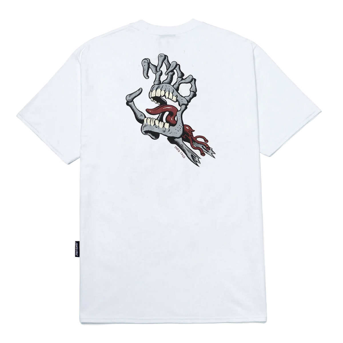 Camiseta Santa Cruz Bone Hand (White)