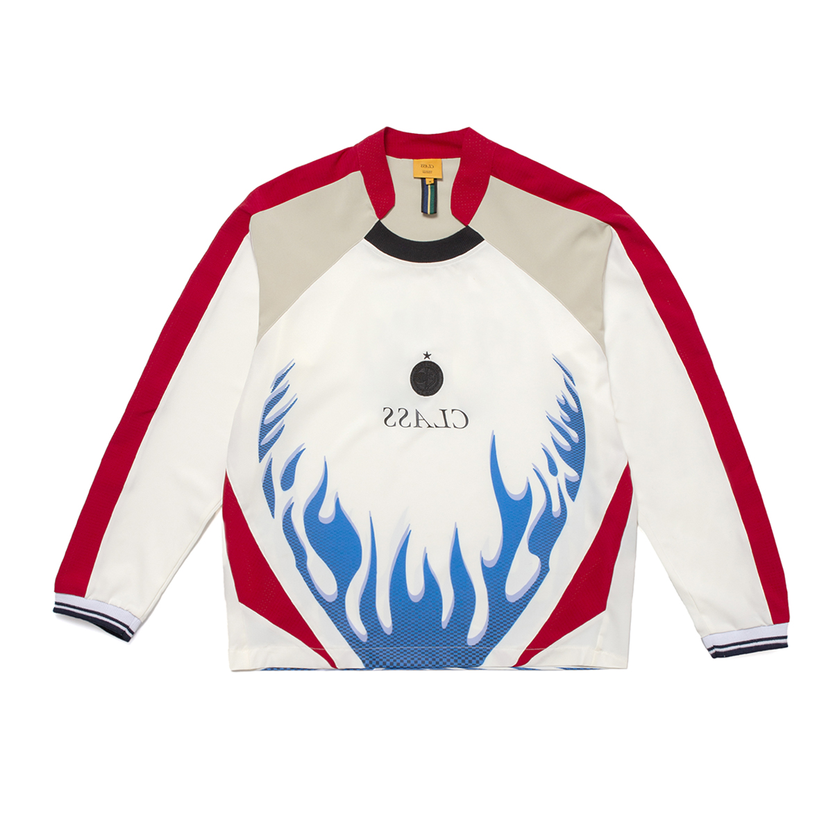 Jersey Class Flame Long Sleeve (Off White)