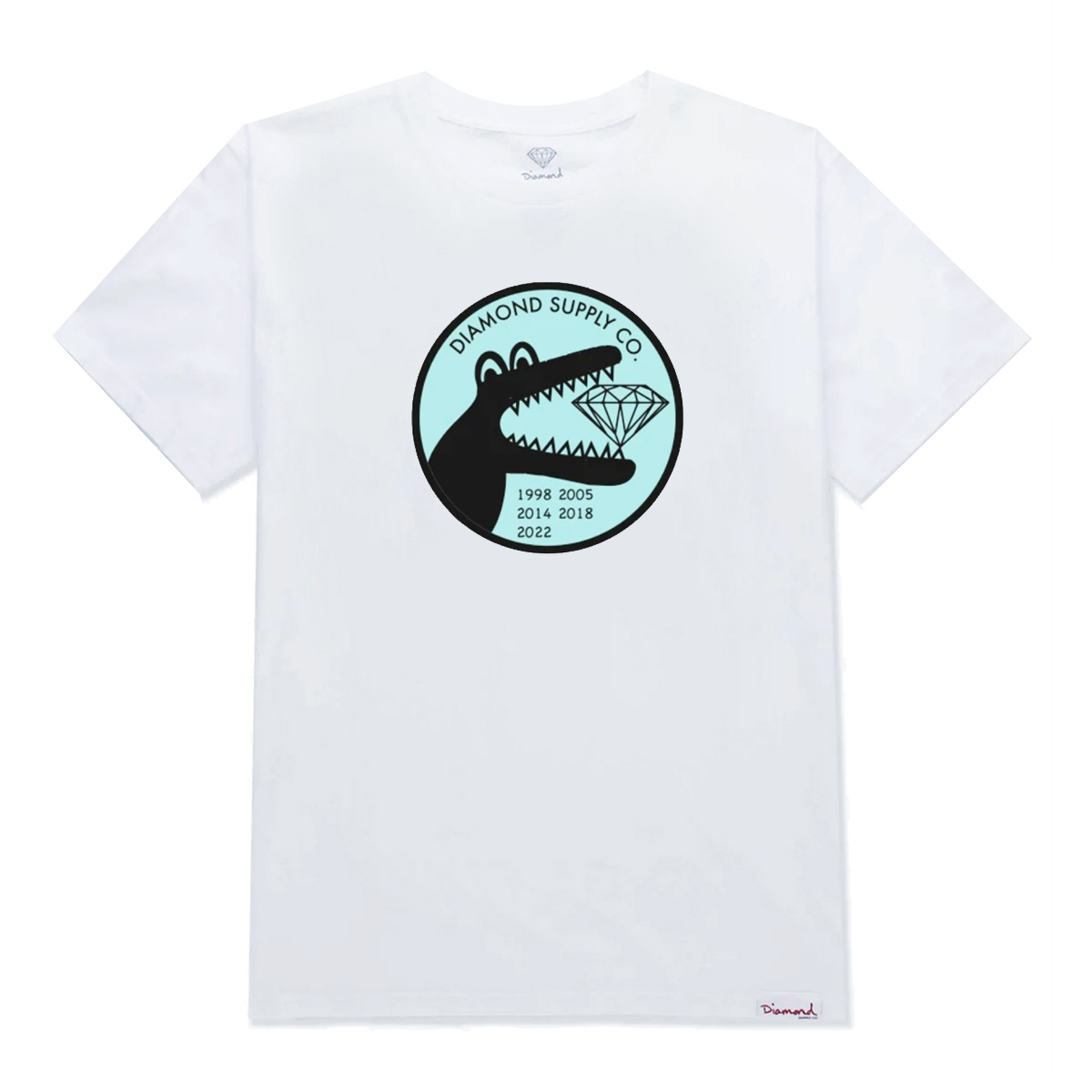 Camiseta Diamond Croc (White)