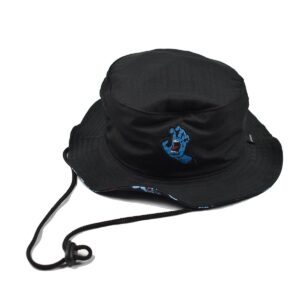 bucket hat preto santa cruz acessório streetwear