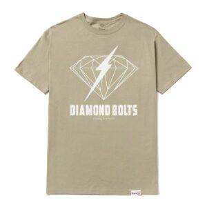 camiseta bege streetwear diamong california